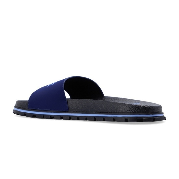 Marc Jacobs | The Slide In Navy With Logo NEW - Picture 5 of 8